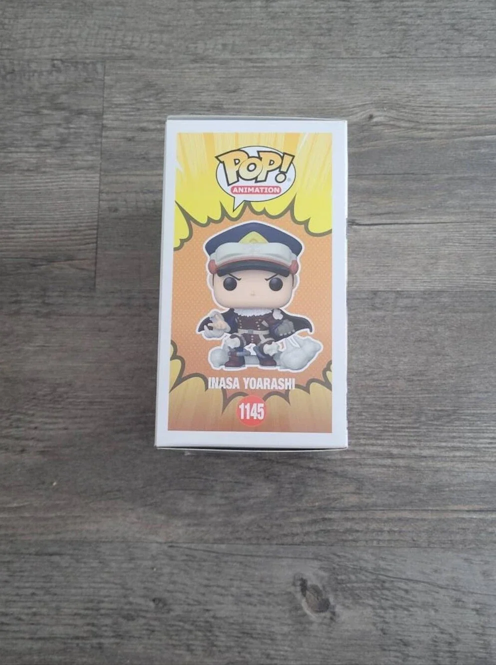 Funko Pop! Inasa Yoarashi #1145 - White Navy Cap Figure